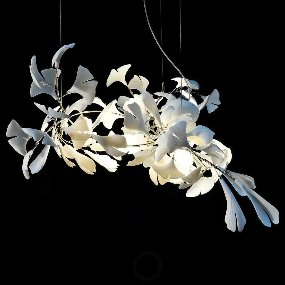 Custom Gingko Chandelier For Living Room Modern Branch