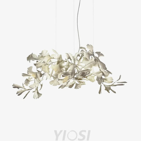 Custom Gingko Chandelier For Living Room Modern L 39.4″ X W 15.7″ H 59″ Branch