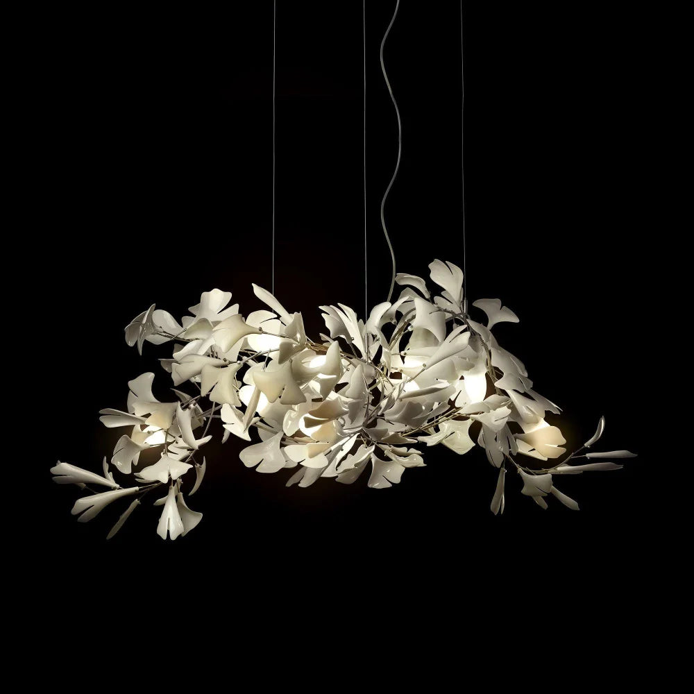 Custom Gingko Chandelier For Living Room Modern L 47.2″ X W 17.7″ H 59″ Branch