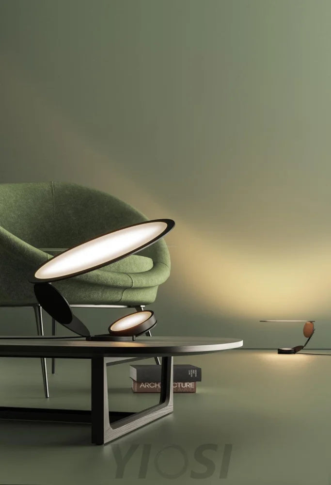 Cut Table Lamp ∅ 19.7″ - Cut-1-Yiosilamp