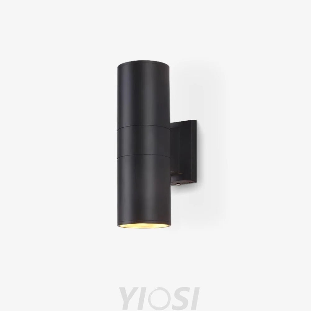 Vakkerlight Cylindrical Outdoor Wall Light – 4.3" x 11.8" Weatherproof LED