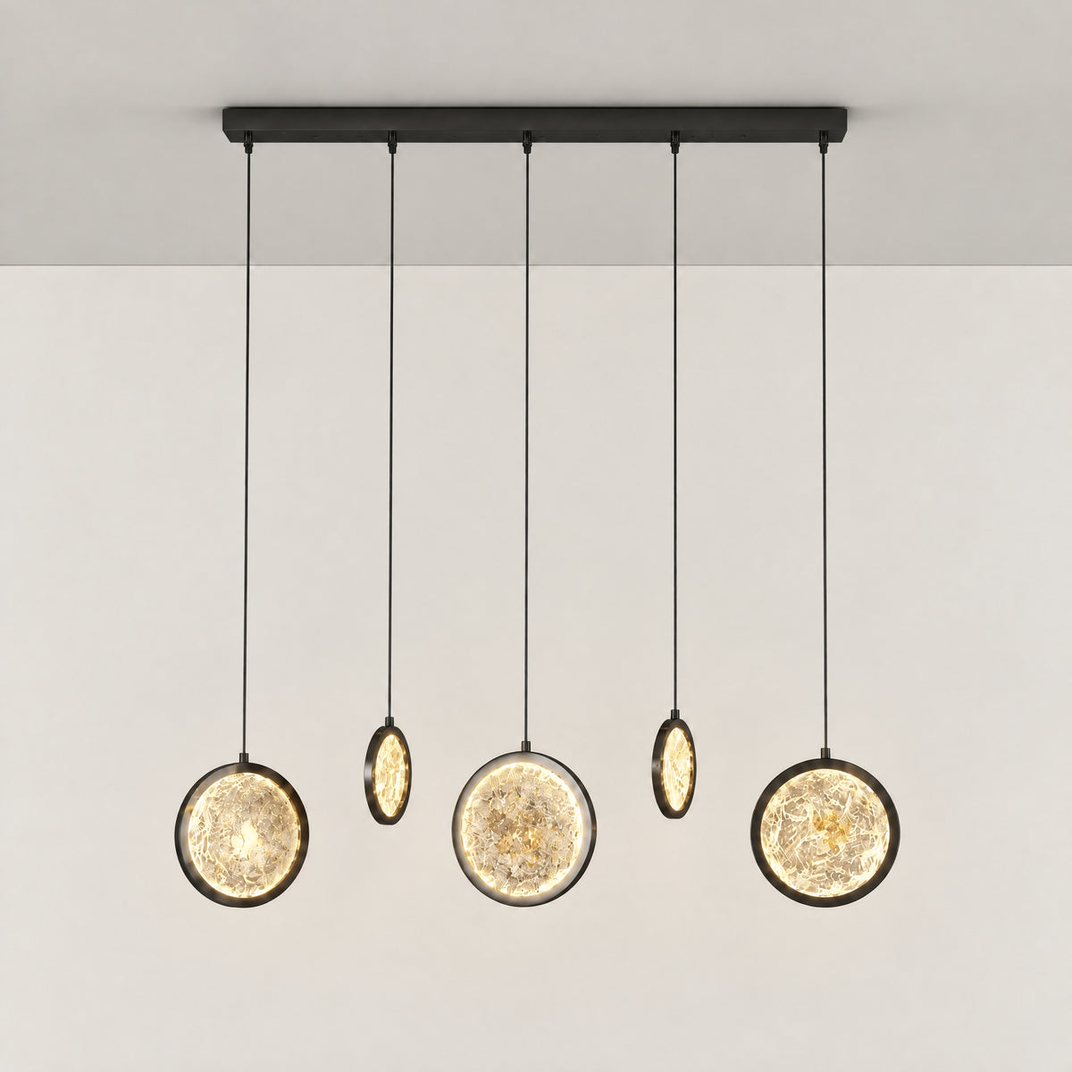 Dancing Butterfly Modern Linear Dining Pendant Light