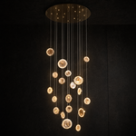 Dancing Butterfly Modern Sculptural Ring Chandelier - main