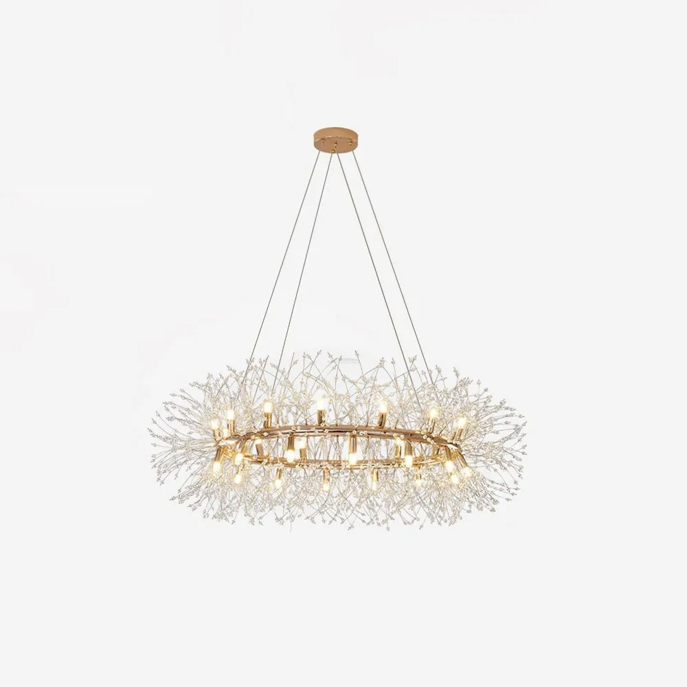 Dandelion Chandelier Bloom - Urchin-1-Yiosilamp