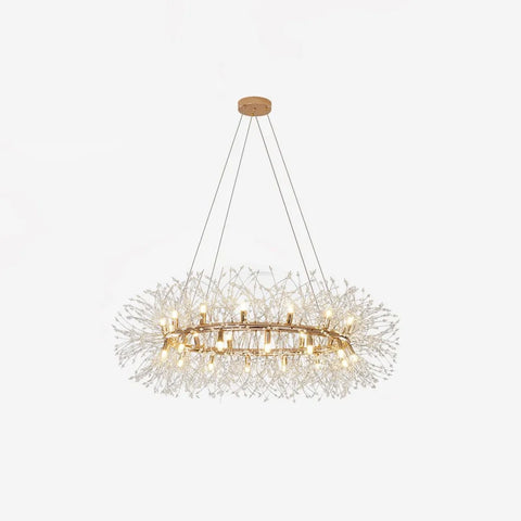 Dandelion Chandelier Bloom - Urchin-1-Yiosilamp