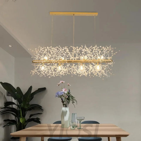 Dandelion Chandelier with 9/12 heads - Yiosilamp