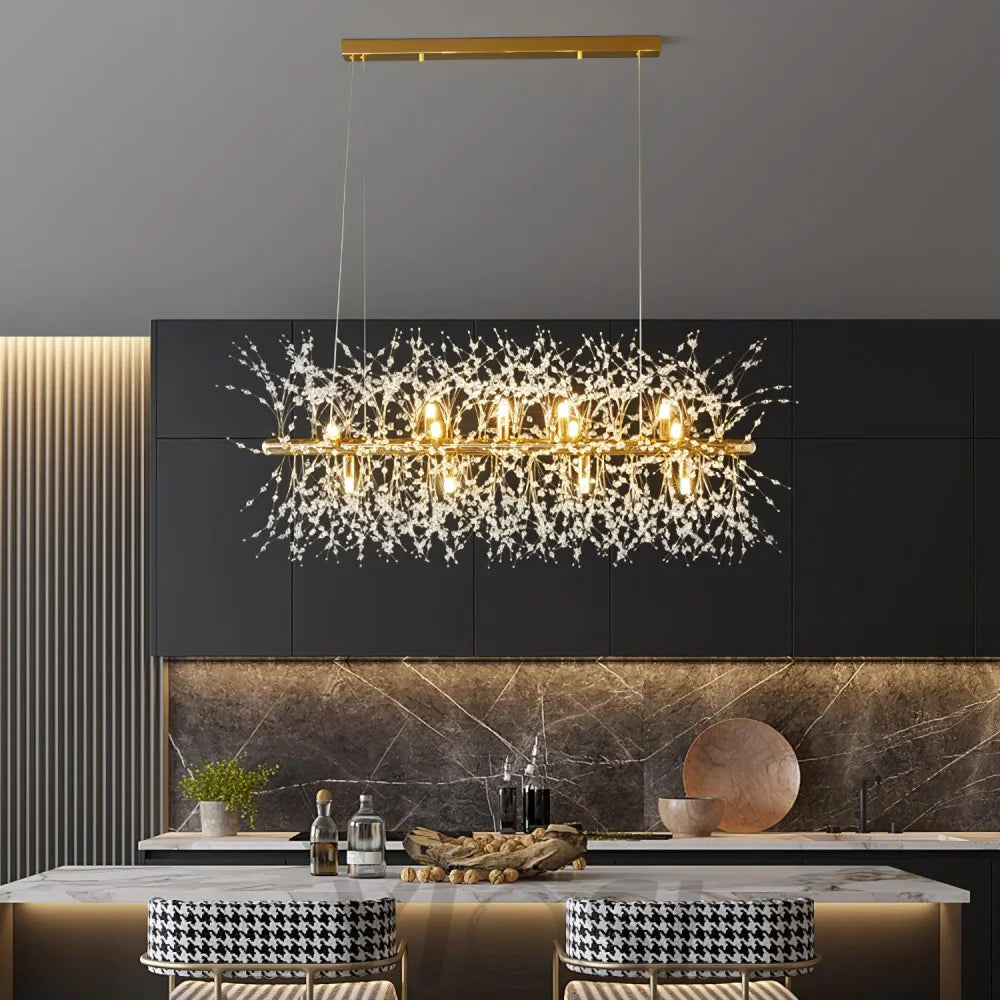Dandelion Chandelier with 9/12 heads - Yiosilamp