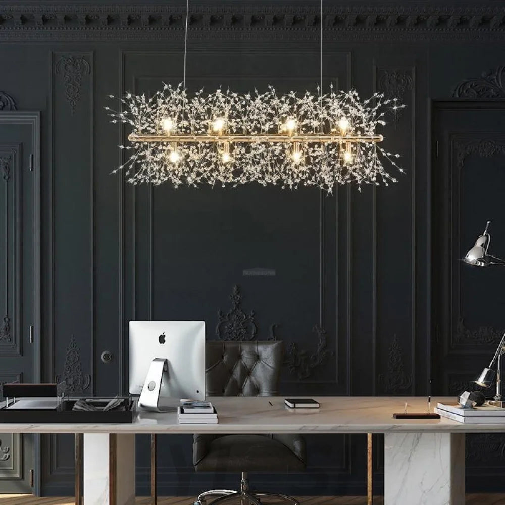 Dandelion Chandelier with 9/12 heads - Yiosilamp