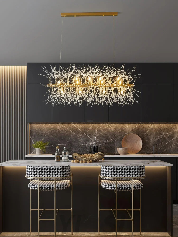 Dandelion Chandelier with 9/12 heads - Yiosilamp