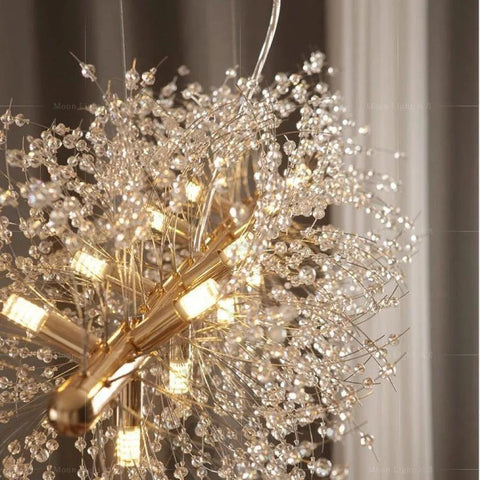 Dandelion Chandelier with 9/12 heads - Yiosilamp