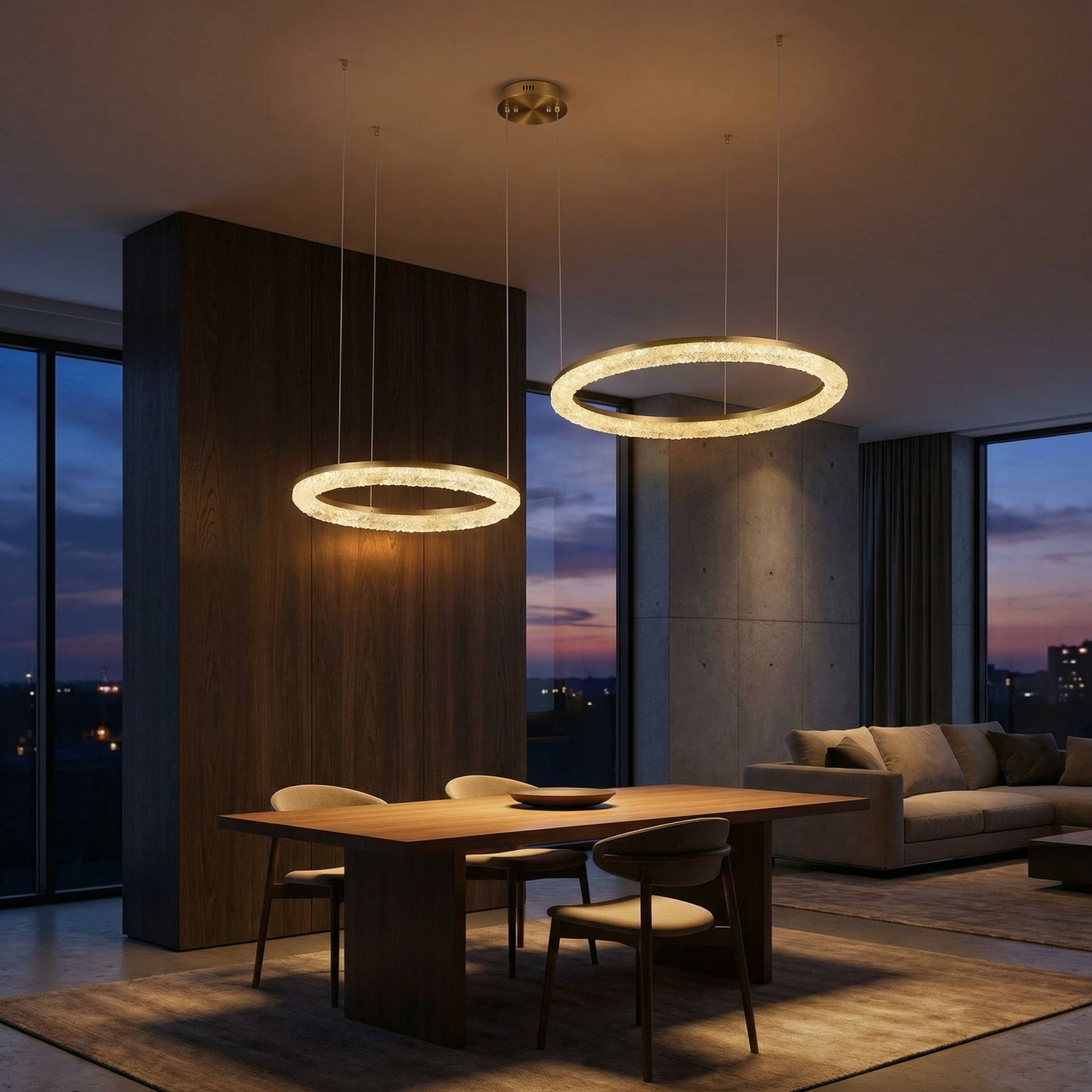 Yiosi Flora Crystal Combo Wire Chandelier - Image 2