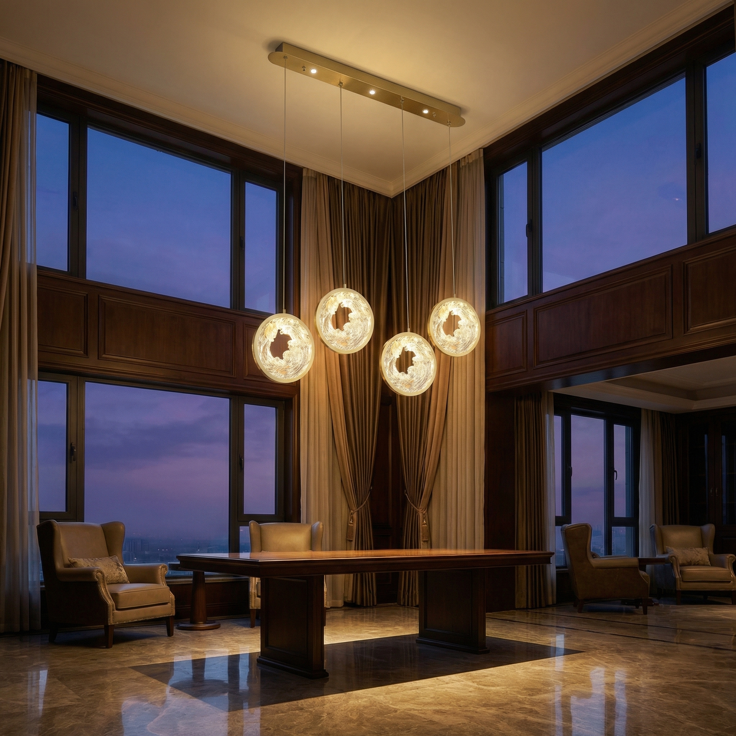 Yiosi Rolling Fortune Linear Chandelier - Image 2