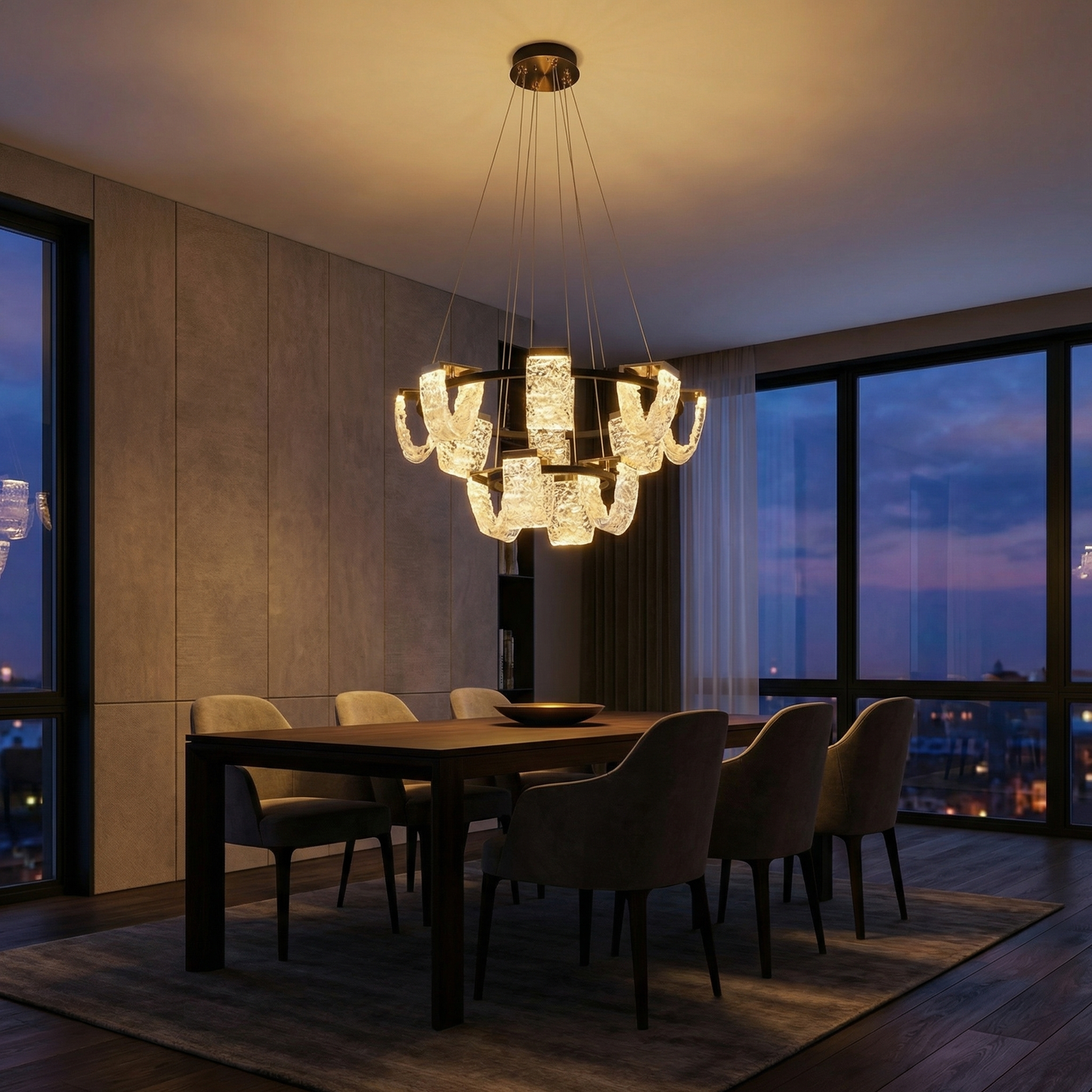 Yiosi Heart to Heart Ring Chandelier - Image 2