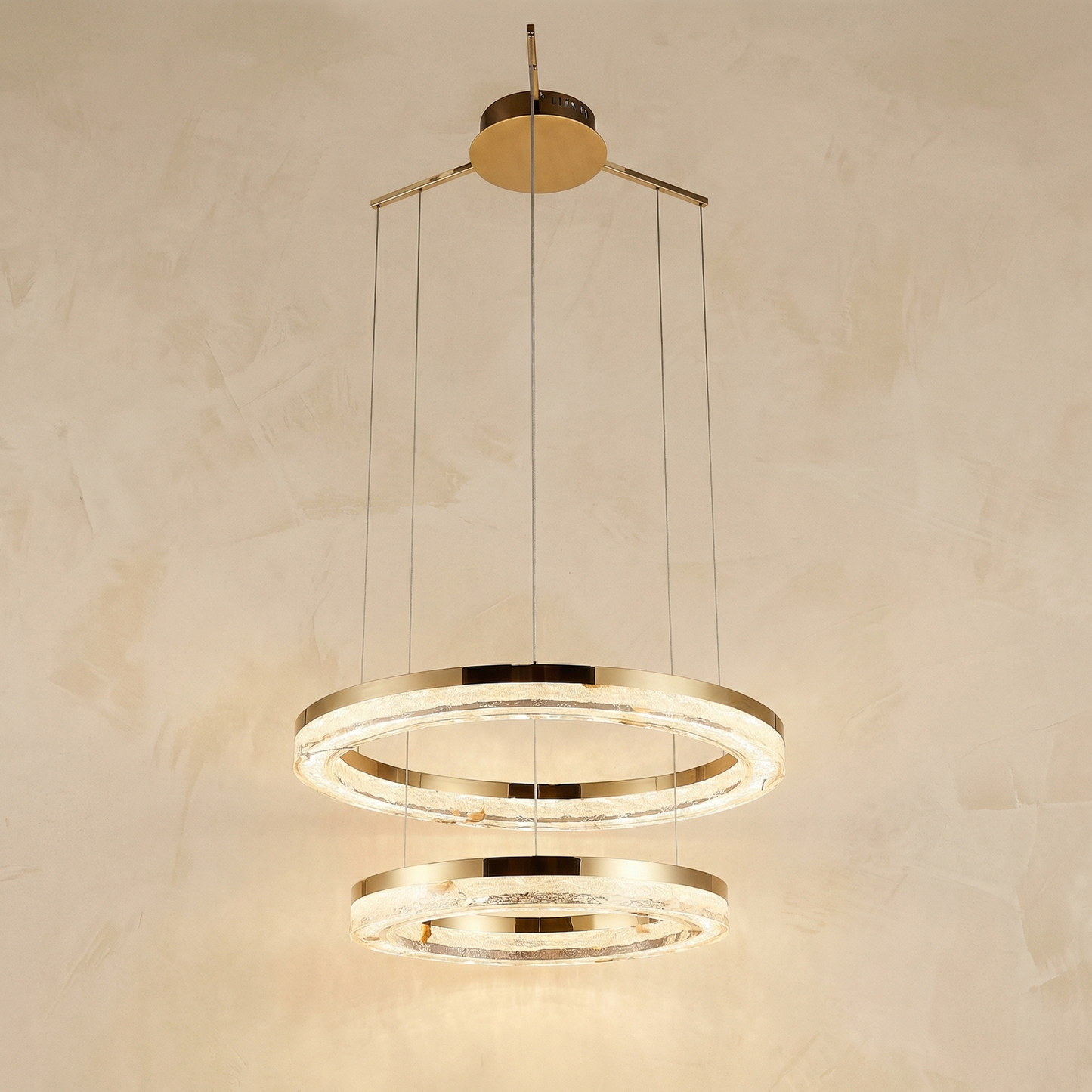 Yiosi Sky Garden 2-Ring Combo Chandelier - Image 2