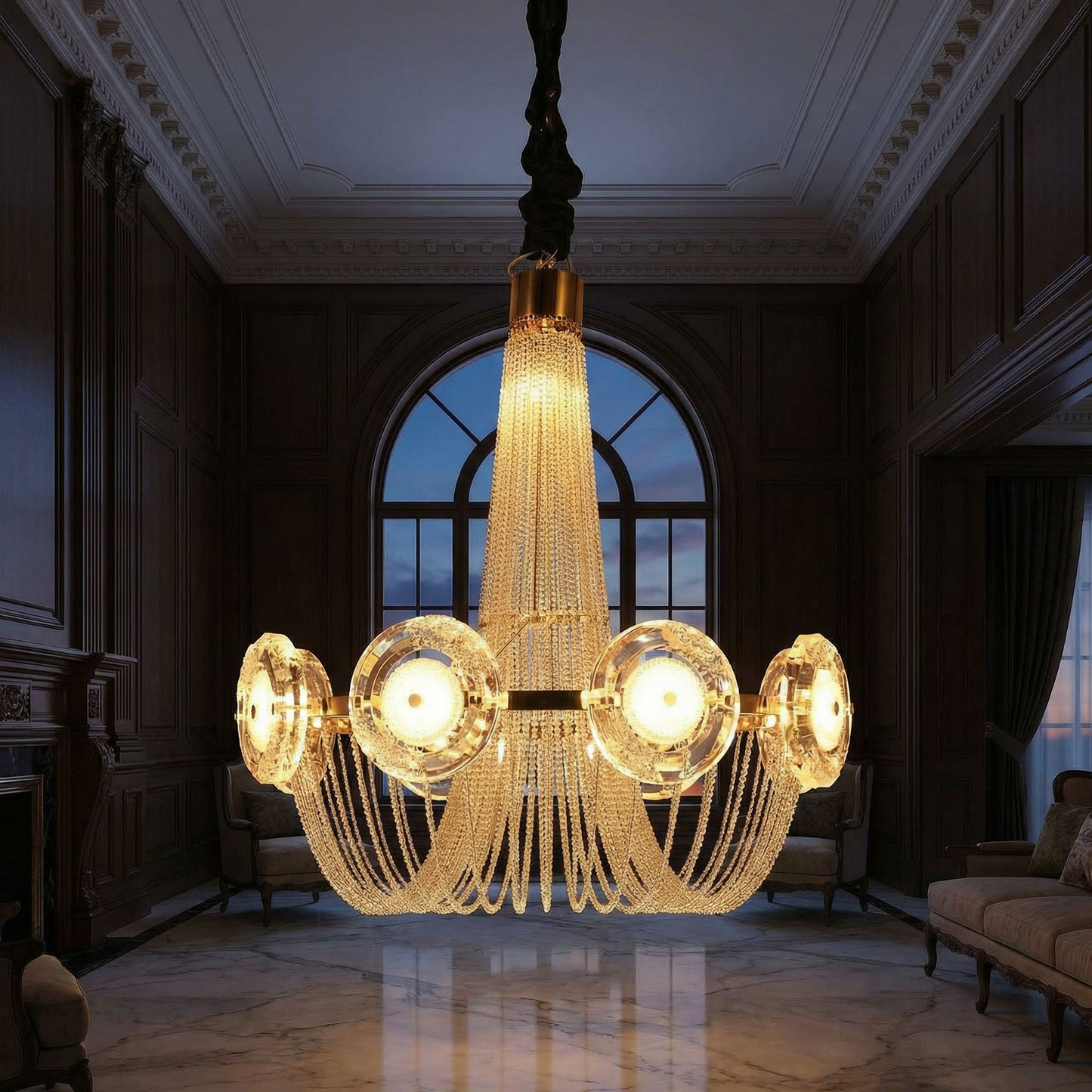 Yiosi Rococo Dream Ring Chandelier - Image 2