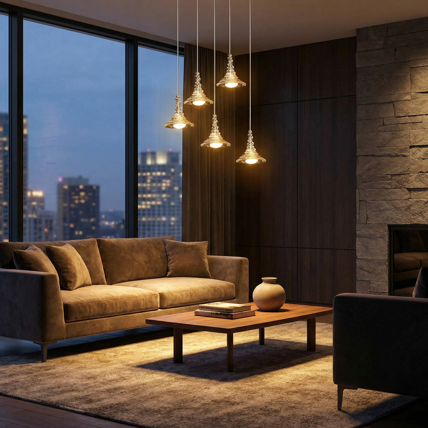 Yiosi Brilliant Light Linear Chandelier - Image 2