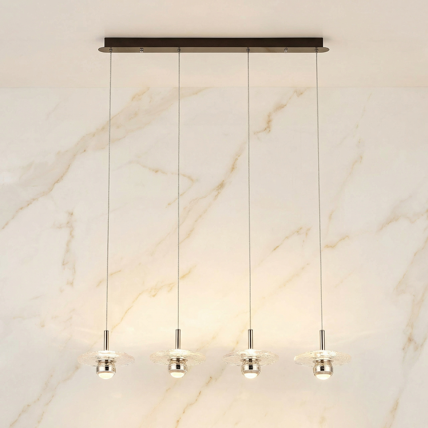Yiosi Oriental Pearl Linear Chandelier - Image 2