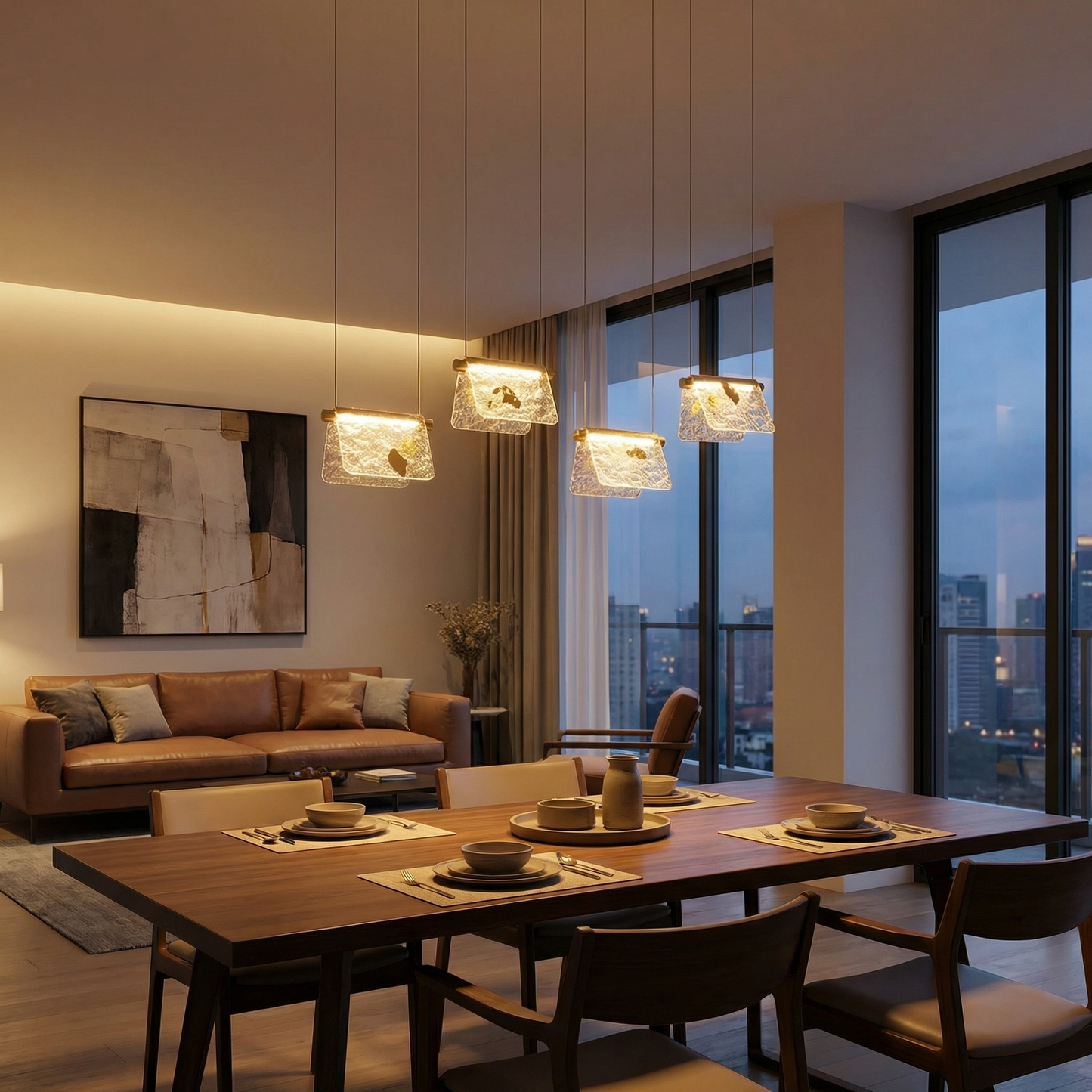 Yiosi Fortune Book Linear Chandelier - Image 2