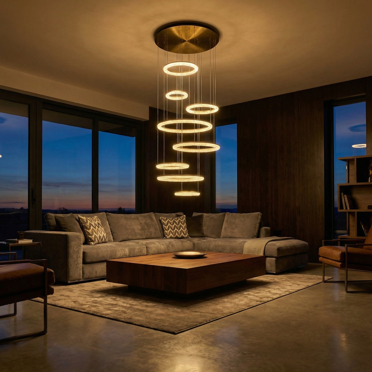 Yiosi Flora Crystal 8-Tier Grand Chandelier - Image 2