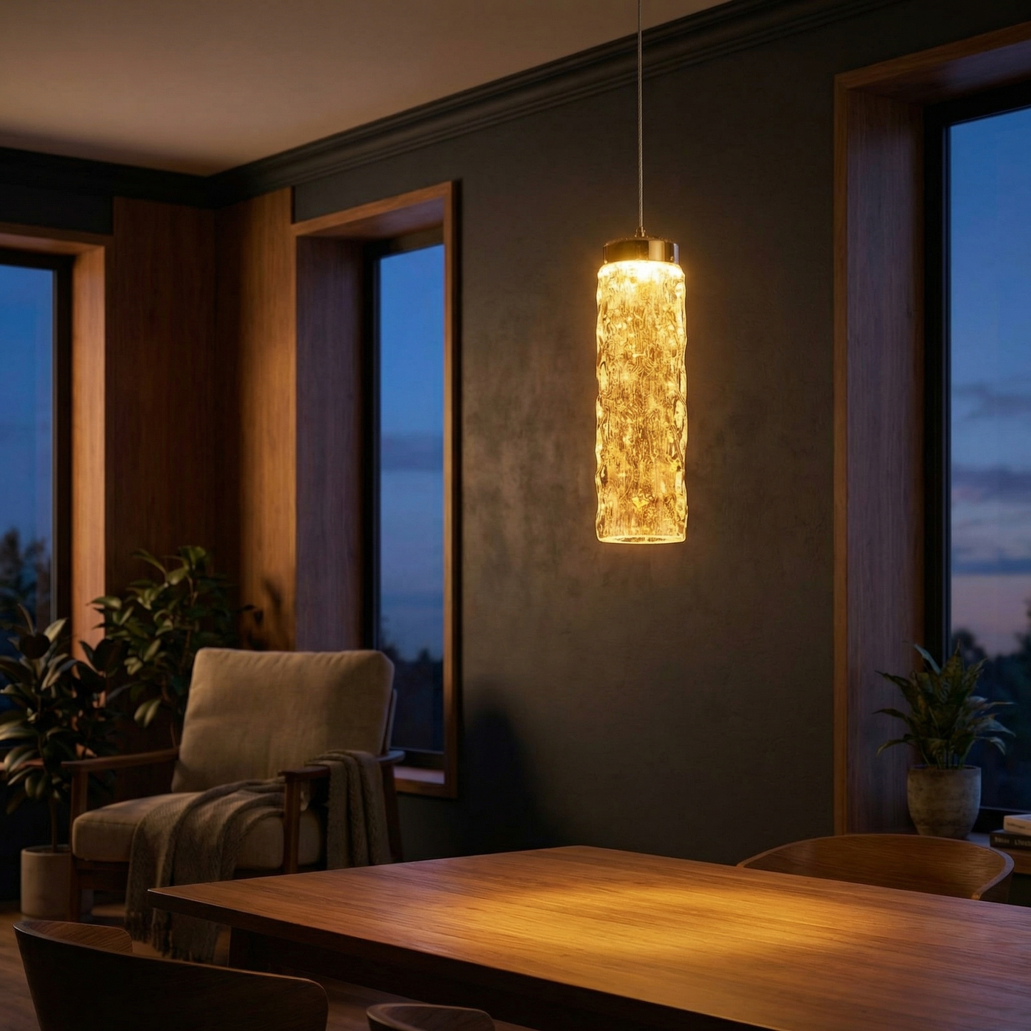 Yiosi Bamboo Rhythm Single Pendant - Image 2