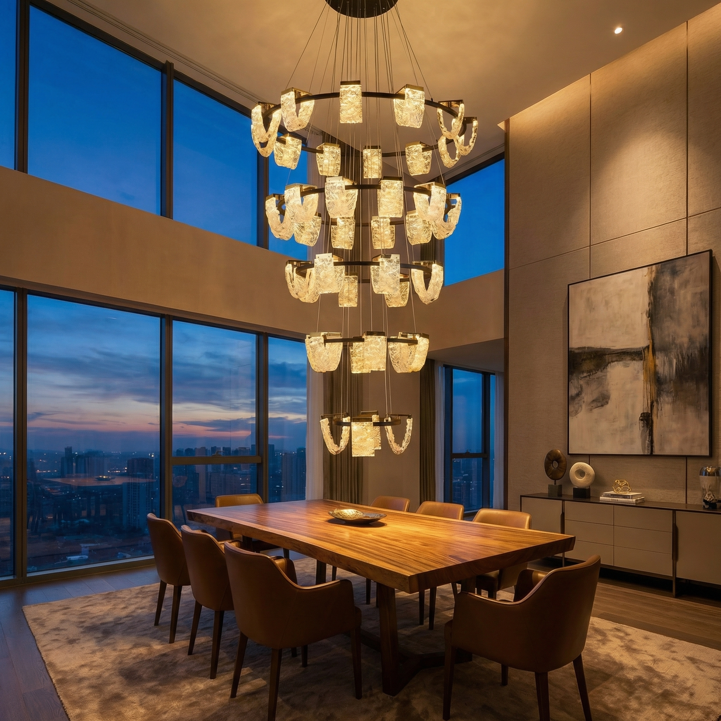 Yiosi Heart to Heart 5-Tier Grand Chandelier - Image 2