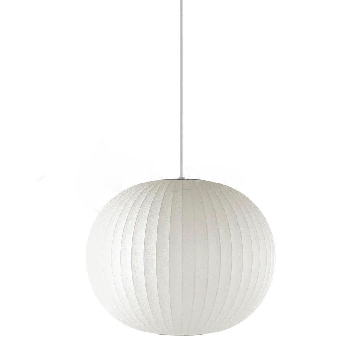 Bubble Pendant Light with Artificial Silk Lampshade - Yiosilamp