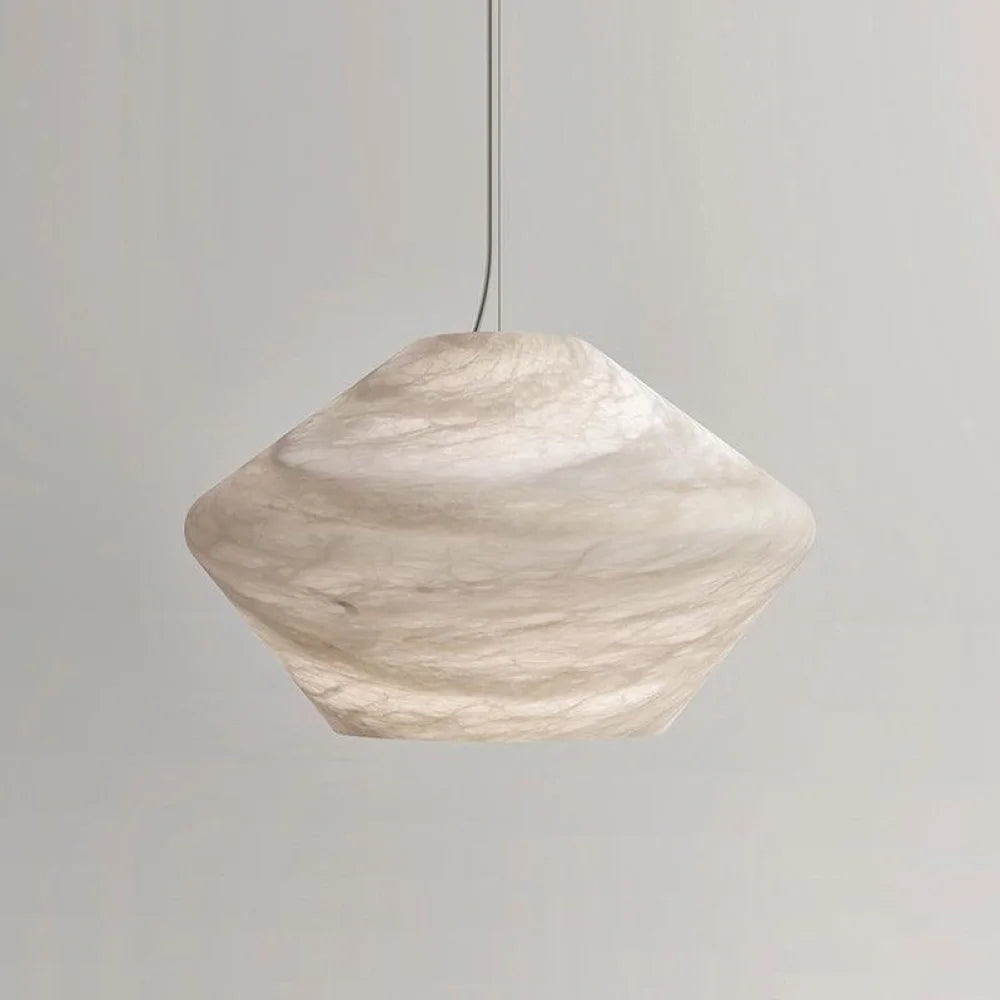 Decorative Alabaster Bedside Pendant Light