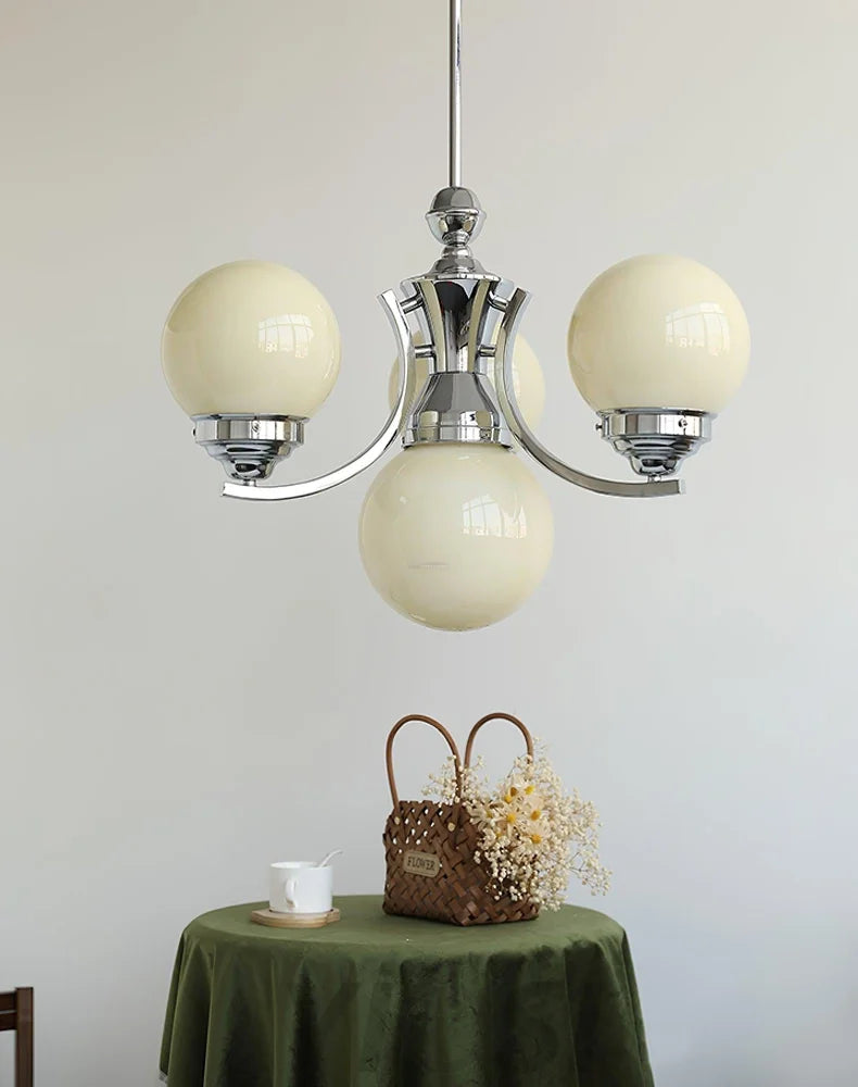 Dewdrop Globe Chandelier ∅ 21.7″ - Bend-1-Yiosilamp