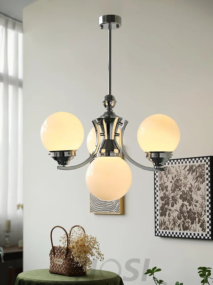 Dewdrop Globe Chandelier ∅ 21.7″ - Bend-1-Yiosilamp