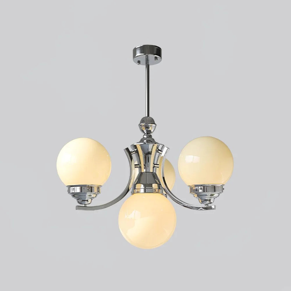 Dewdrop Globe Chandelier ∅ 21.7″ - Bend-1-Yiosilamp