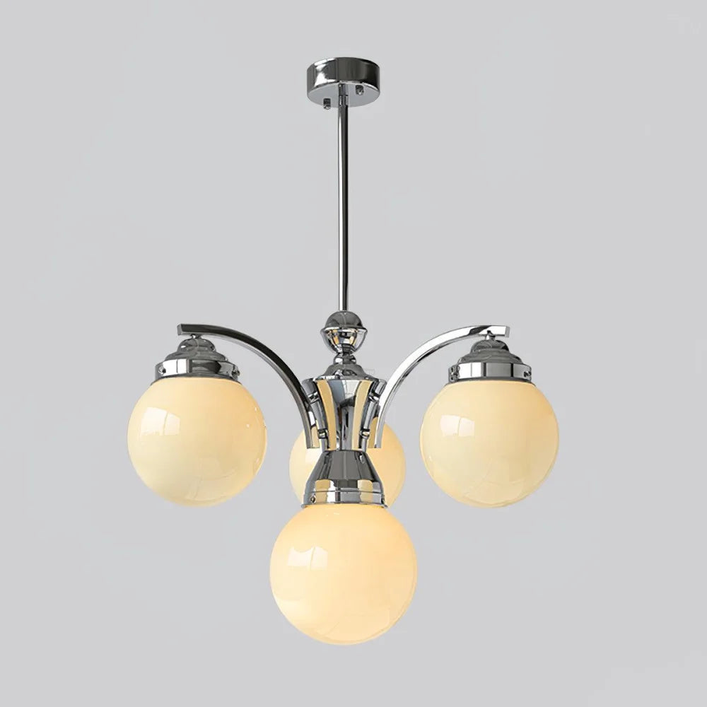 Dewdrop Globe Chandelier ∅ 21.7″ - Bend-1-Yiosilamp