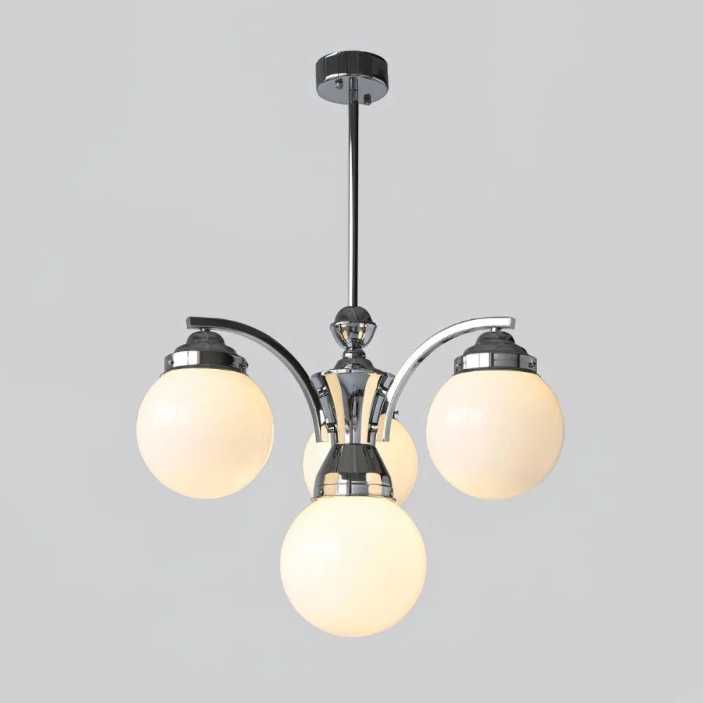 Dewdrop Globe Chandelier ∅ 21.7″ - Bend-1-Yiosilamp