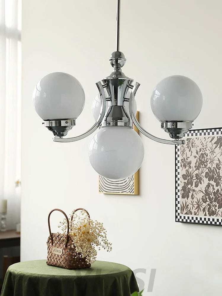 Dewdrop Globe Chandelier ∅ 21.7″ - Bend-1-Yiosilamp