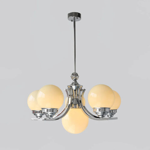 Dewdrop Globe Chandelier ∅ 21.7″ - Bend-1-Yiosilamp