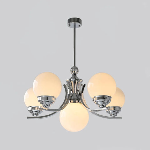 Dewdrop Globe Chandelier ∅ 21.7″ - Bend-1-Yiosilamp