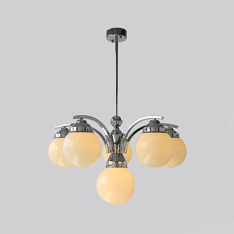 Dewdrop Globe Chandelier ∅ 21.7″ - Bend-1-Yiosilamp