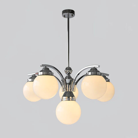 Dewdrop Globe Chandelier ∅ 21.7″ - Bend-1-Yiosilamp