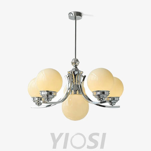 Dewdrop Globe Chandelier ∅ 21.7″ - Bend-1-Yiosilamp