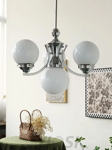 Dewdrop Globe Chandelier ∅ 21.7″ - Bend-1-Yiosilamp