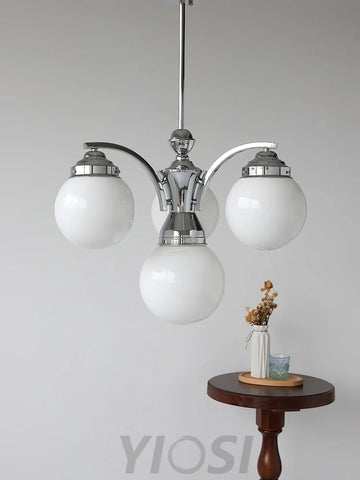 Dewdrop Globe Chandelier ∅ 21.7″ - Bend-1-Yiosilamp