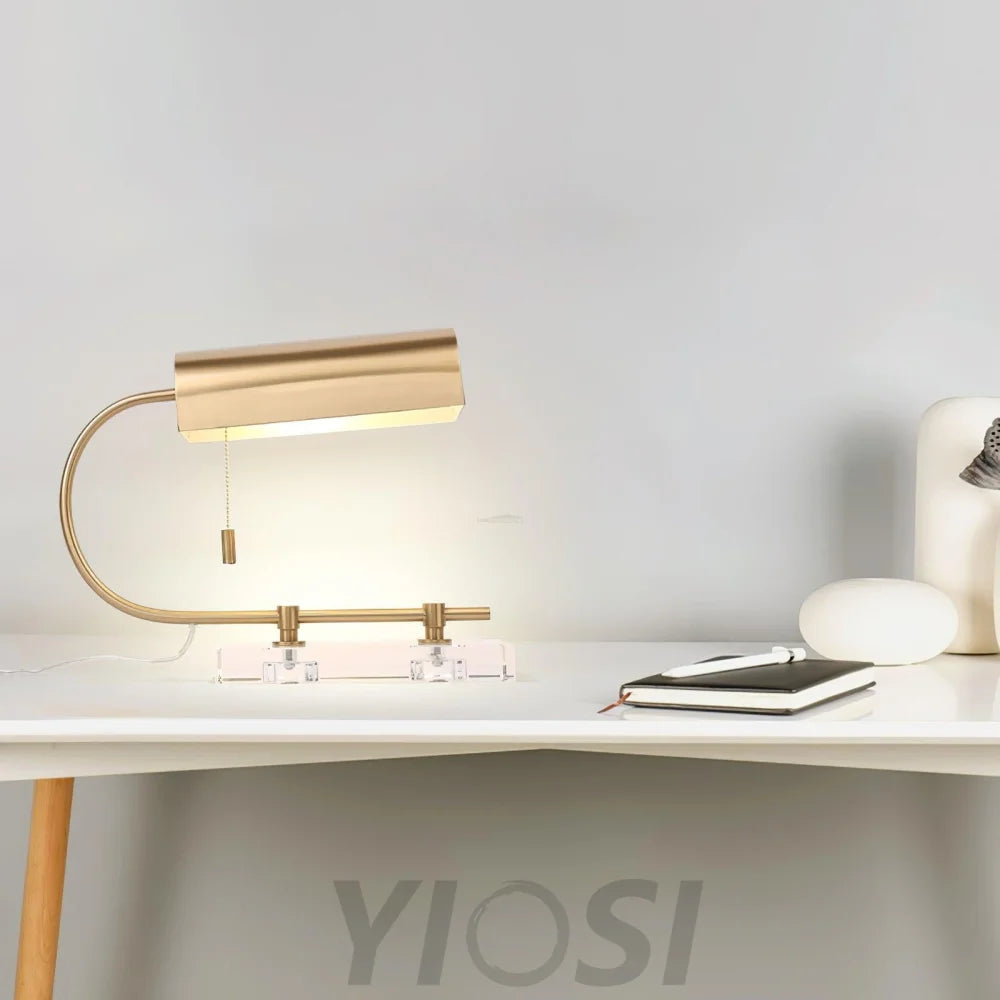 Dexter Desk Lamp ∅ 13.8″ - Reading-1-Yiosilamp