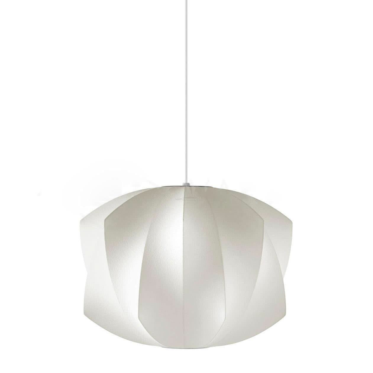 Bubble Pendant Light with Artificial Silk Lampshade - Yiosilamp