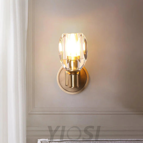 Diamond Crystal Wall Sconce - Cryolite-1-Yiosilamp