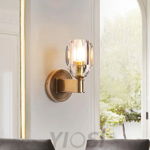 Diamond Crystal Wall Sconce - Cryolite-1-Yiosilamp