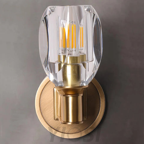 Diamond Crystal Wall Sconce - Cryolite-1-Yiosilamp