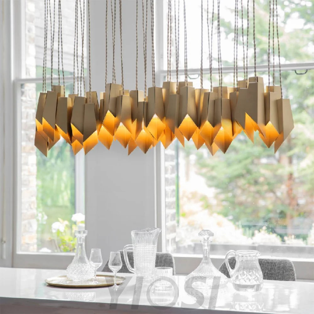 Dining Room Linear Pendant Light