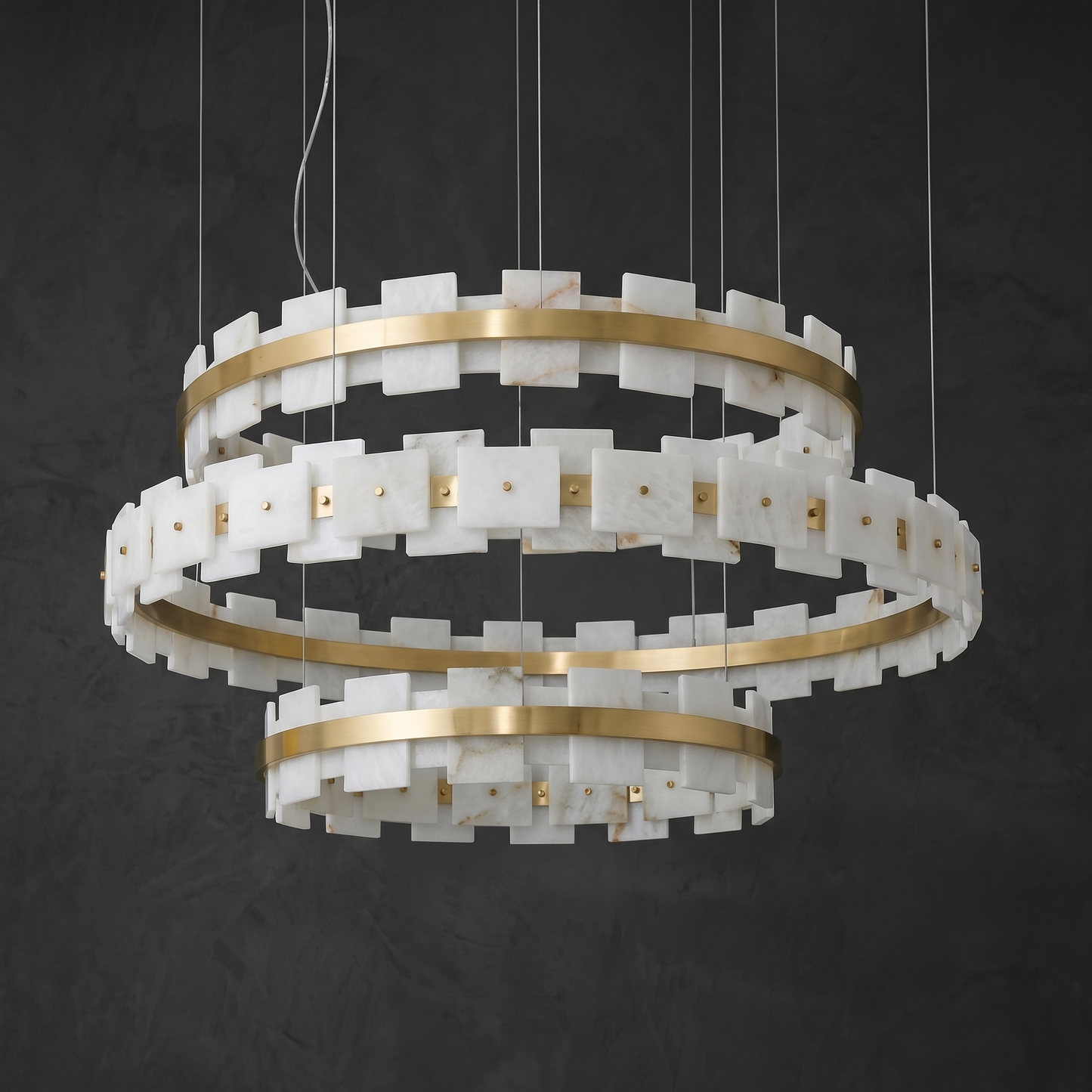 Yiosi Disco Ring Dots Chandelier - Image 2