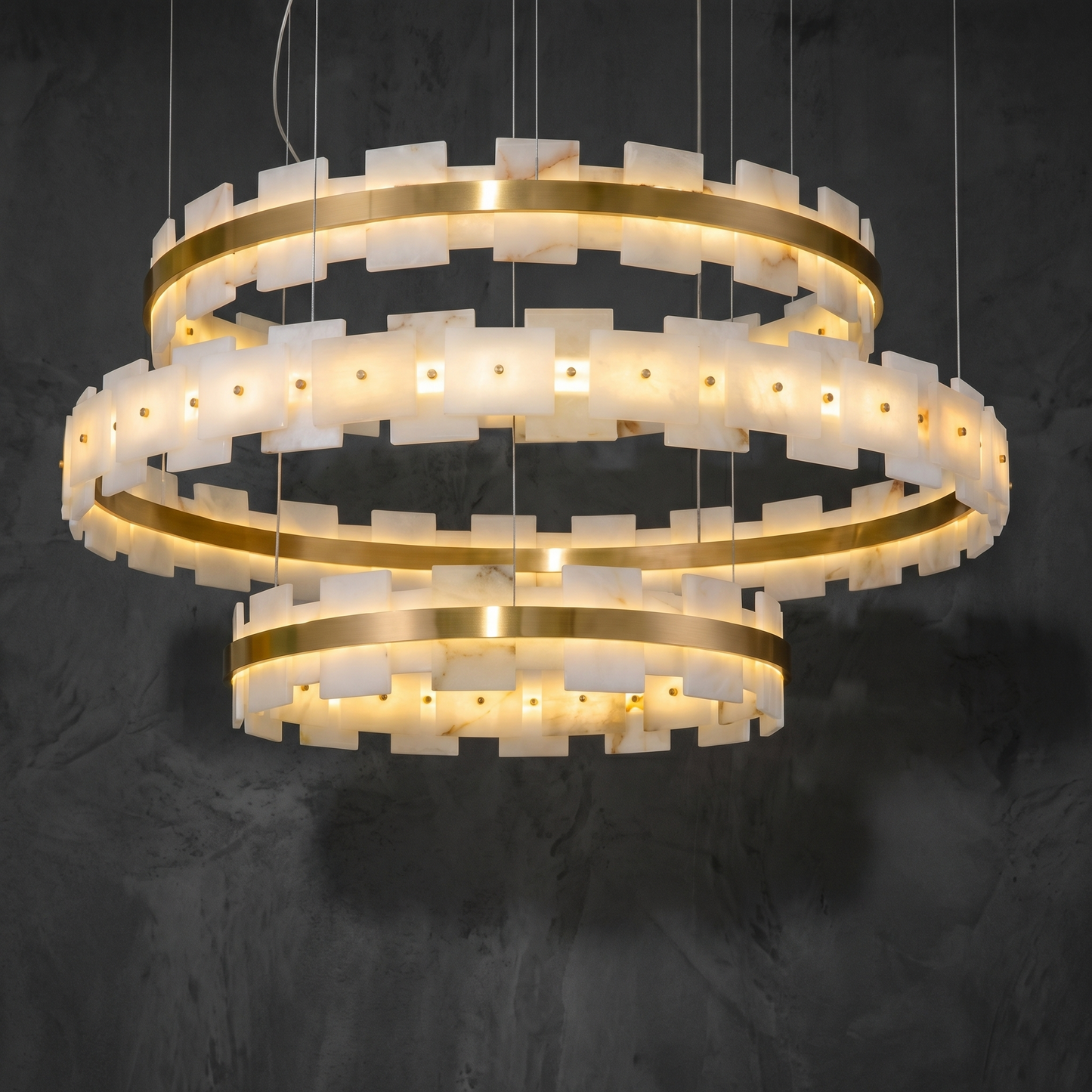 Yiosi Disco Ring Dots Chandelier - Image 1