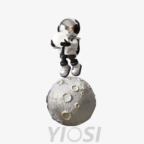 Diver Astronaut Built-in Battery Floor Lamp ∅ 19.6″ - Creature-1-Yiosilamp
