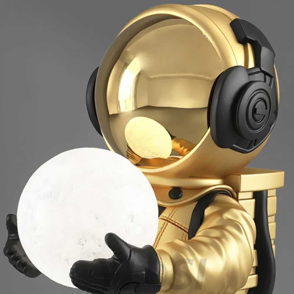 Diver Astronaut Built-in Battery Floor Lamp ∅ 19.6″ - Creature-1-Yiosilamp